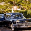 Cadillac wedding car hire in 1958 Cadillac Fleetwood 75 series 'Betty'
