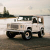 Land Rover Defender for Photoshoot Hire Boomerrang Beach
